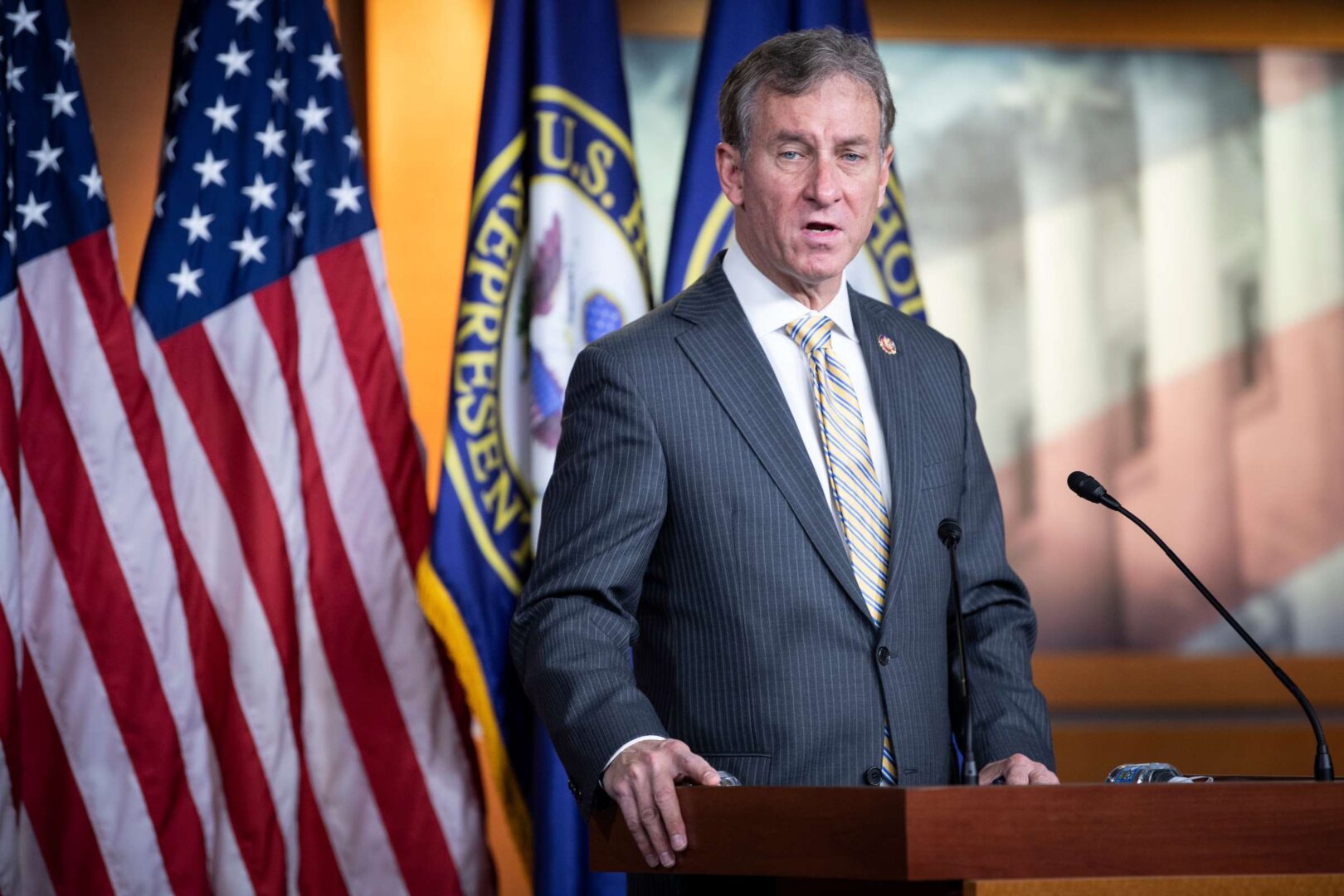 Rep. Matt Cartwright, chairman of the House Commerce-Justice-Science Appropriations Subcommittee, says the spending measure doesn't defund the police because it involves grants, not mandatory funding that agencies normally annually receive.