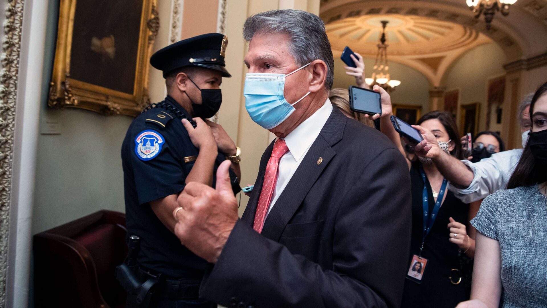 Sen. Joe Manchin III, D-W.Va., is one of the key votes Democrats must secure to get their reconciliation package through the razor-thin margins in the Senate.