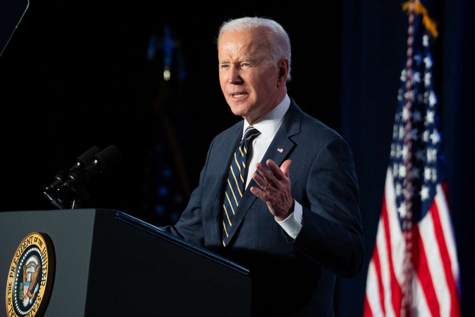 President Joe Biden's budget proposal for the fiscal year that begins Oct. 1 would raise spending by about 10 percent over the omnibus package he recently signed.