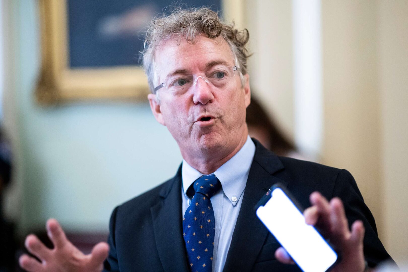 Sen. Rand Paul, R-Ky., was the lone Senate holdout on aid for Ukraine, pushing the measure to next week.