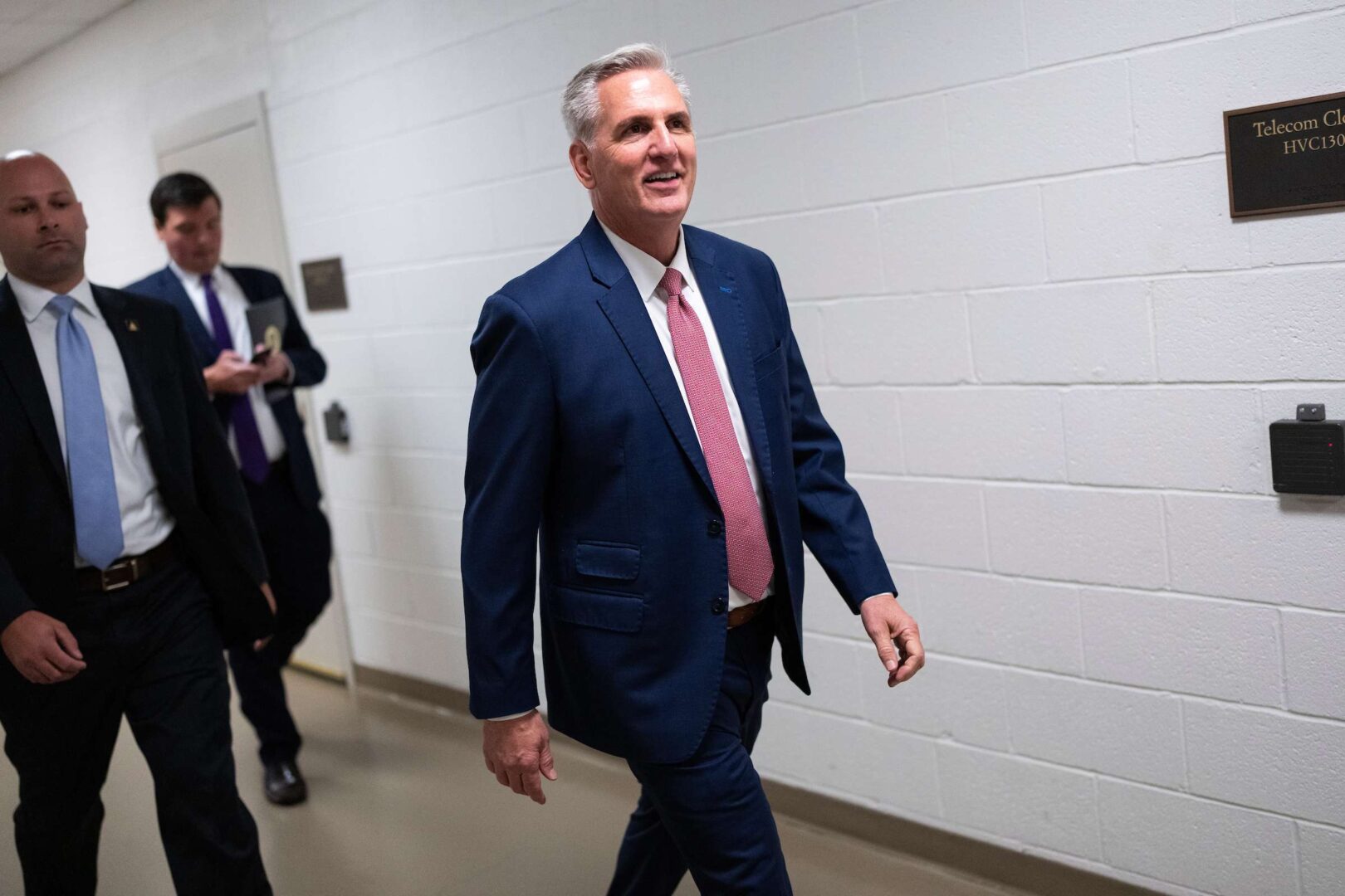 House Minority Leader Kevin McCarthy, R-Calif., may play a key role in determining the timing of an omnibus spending package.