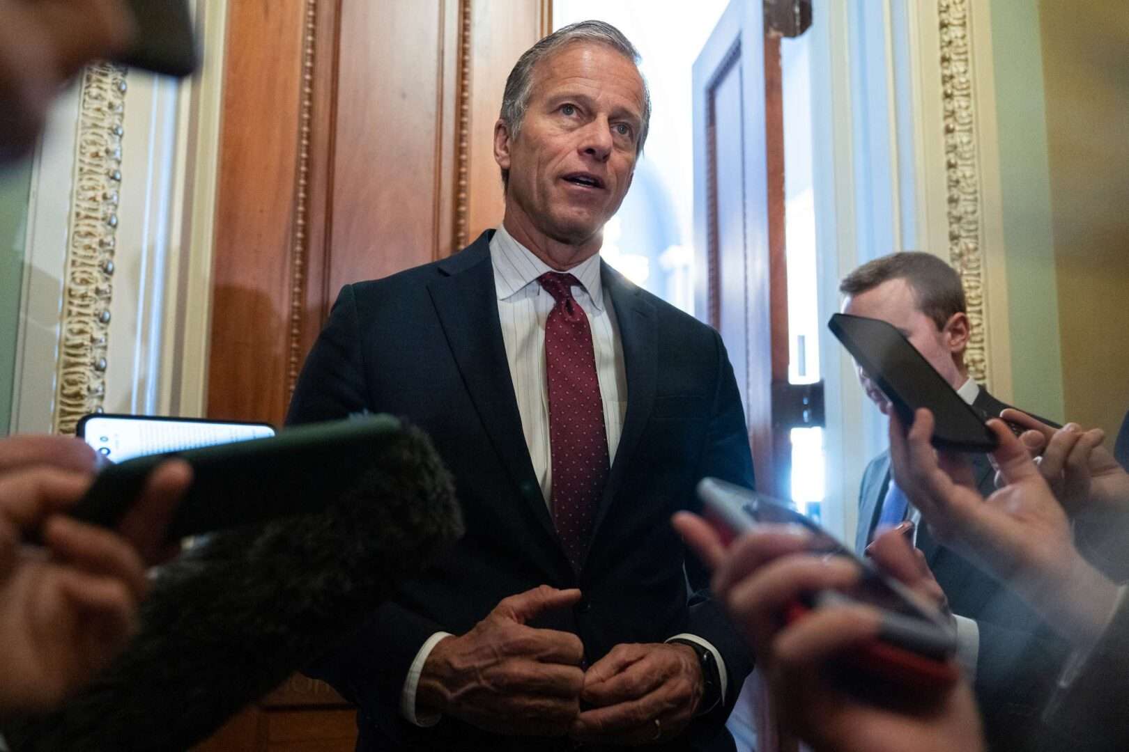 No. 2 Senate Republican, John Thune of South Dakota, expects an organizing holdup to be resolved this week.