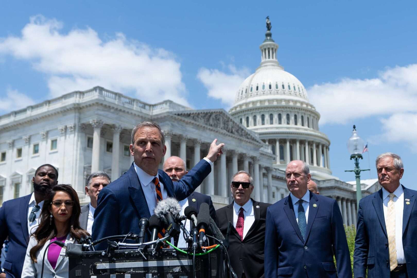 Rep. Scott Perry, R-Pa., and members of the House Freedom Caucus sought new concessions from GOP leadership after a rift over the debt limit deal.
