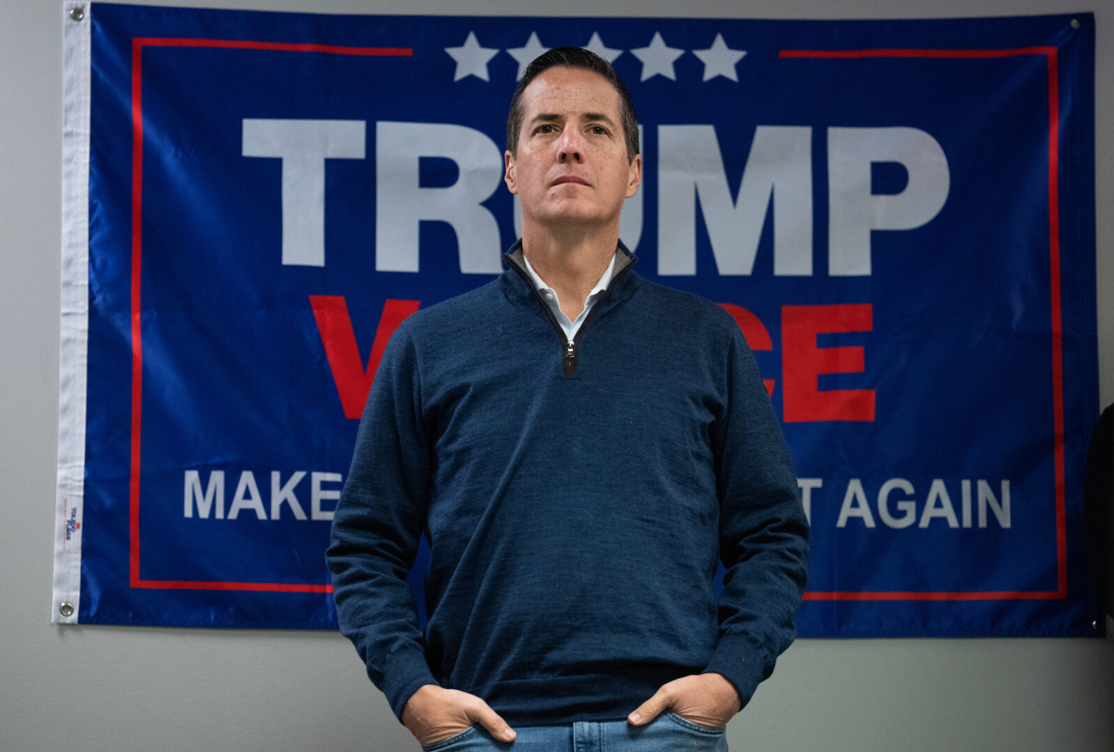  Bernie Moreno, Republican U.S. Senator-elect from Ohio, attends a campaign event in Holland, Ohio, on Saturday, Oct. 26, 2024. Moreno defeated Sen. Sherrod Brown, D-Ohio. 