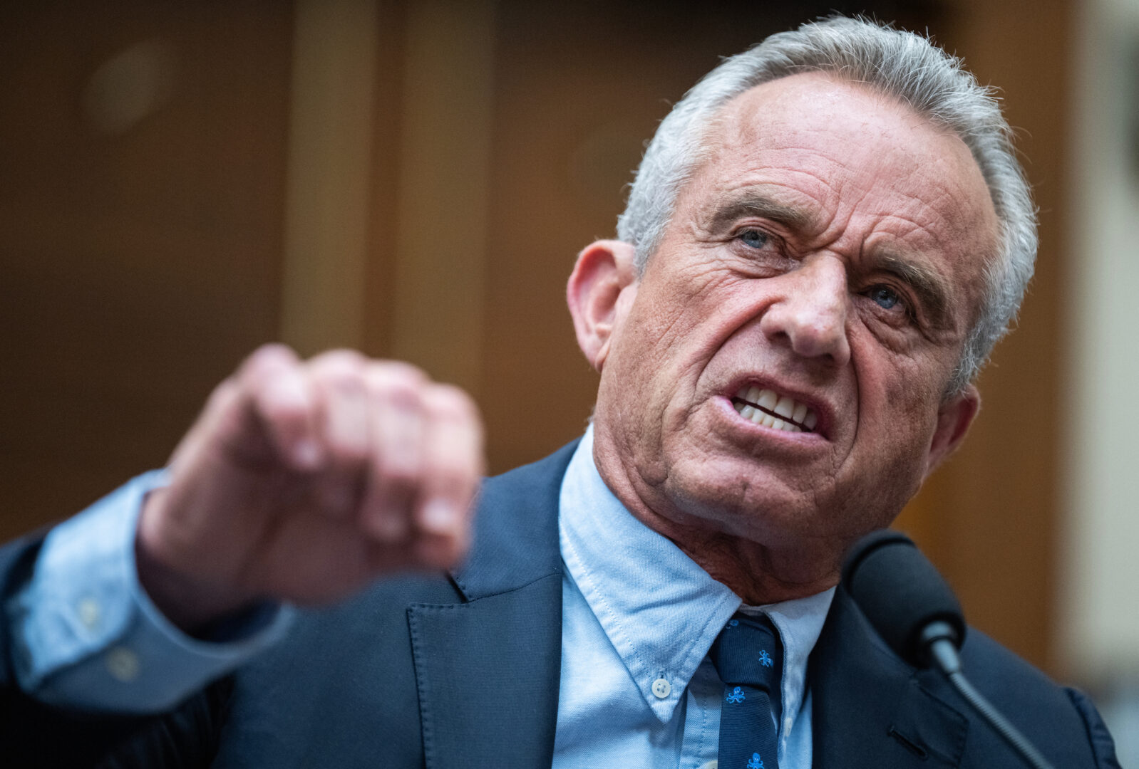 Robert F. Kennedy Jr., testifies during a hearing of the House Judiciary Select Subcommittee on the Weaponization of the Federal Government on July 20, 2023. 