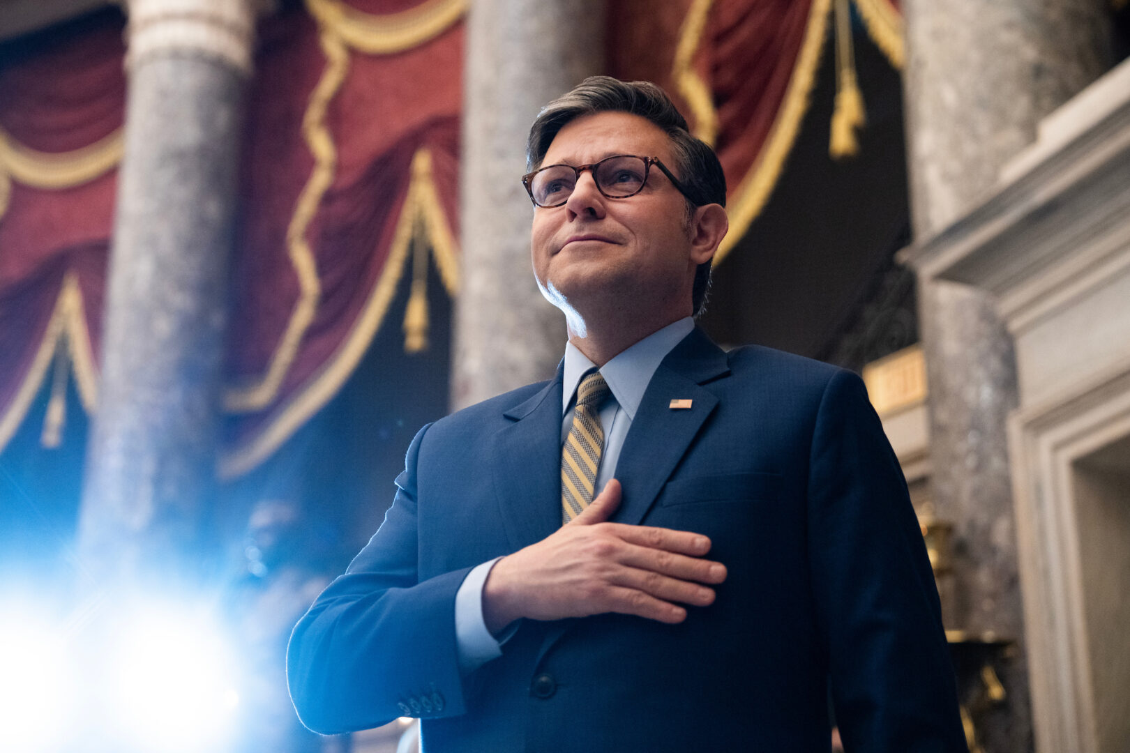 Speaker Mike Johnson may be the one up for election on Friday, but the future of the Republican Party is also at stake, Winston writes. 