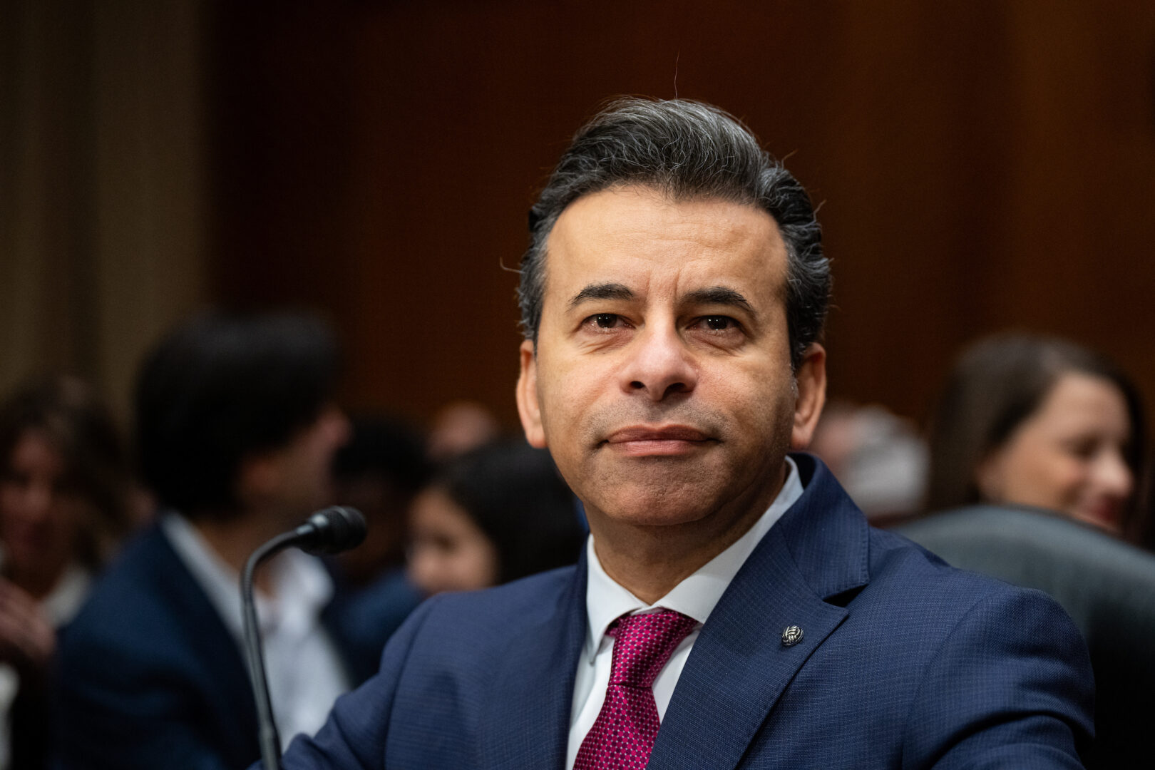 Dr. Marty Makary, nominee to be commissioner of the FDA, appears before the Senate Health, Education, Labor and Pensions Committee for his confirmation hearing in the Dirksen Senate Office Building in Washington on March 6.