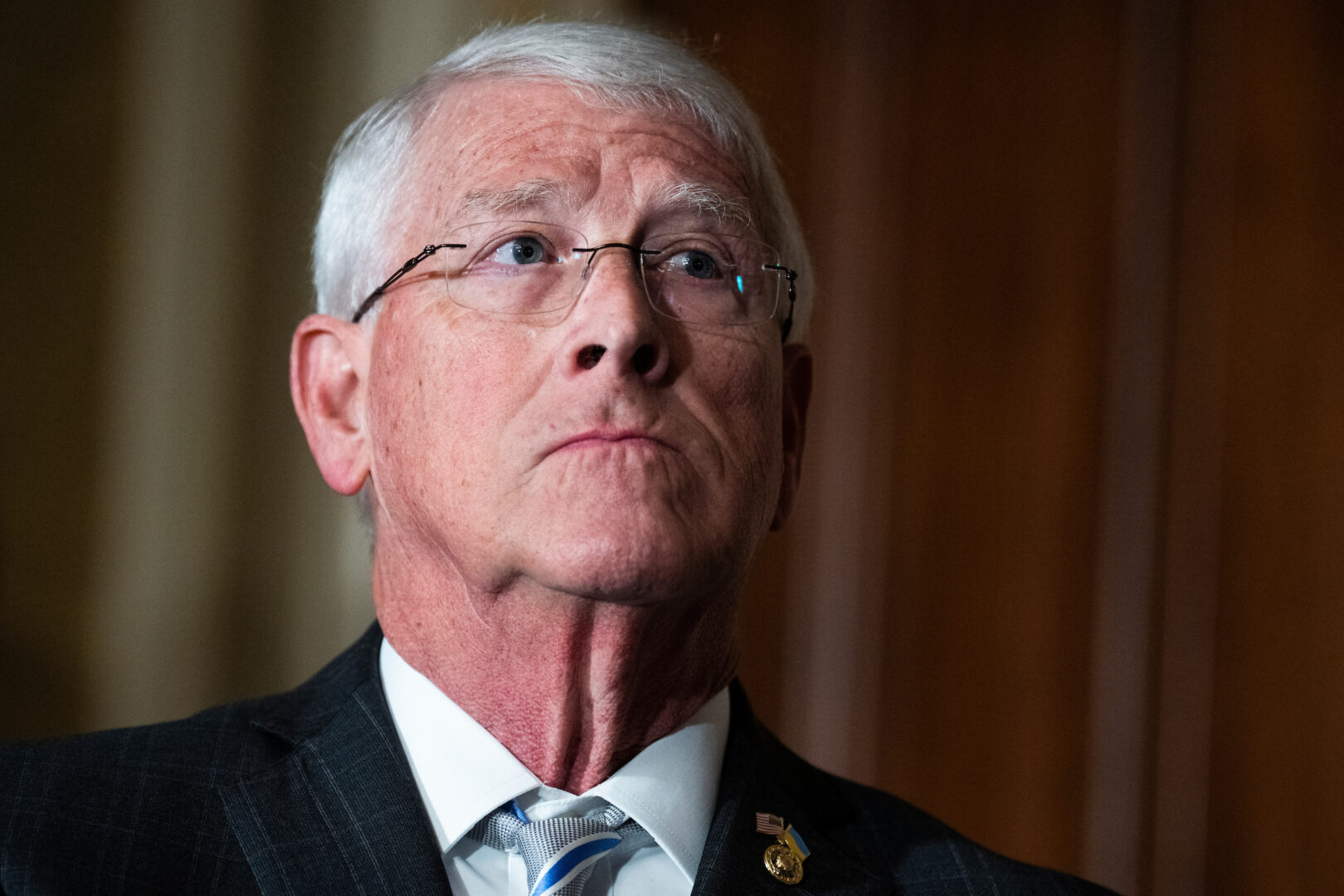 Senate Armed Services Chair Roger Wicker, R-Miss., raised concerns about the defense elements of President Donald Trump's fiscal 2026 budget proposal. 