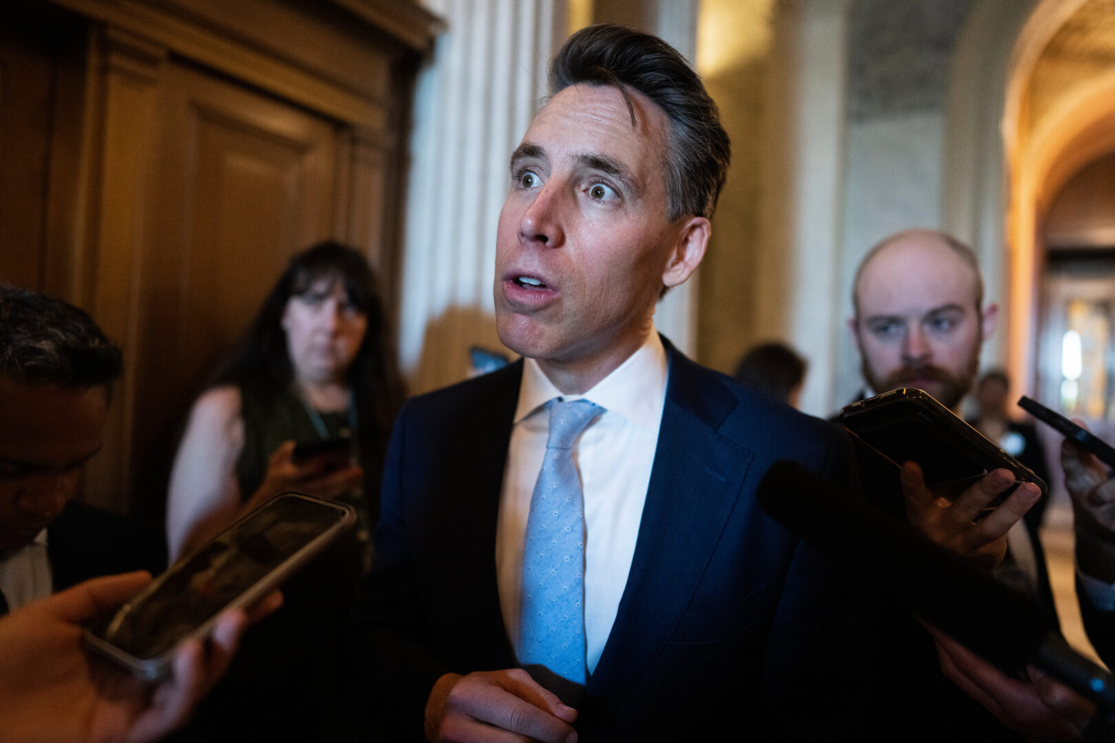 Missouri Republican Sen. Josh Hawley is pushing to soften the impact of Medicaid cuts in the House-passed reconciliation bill.