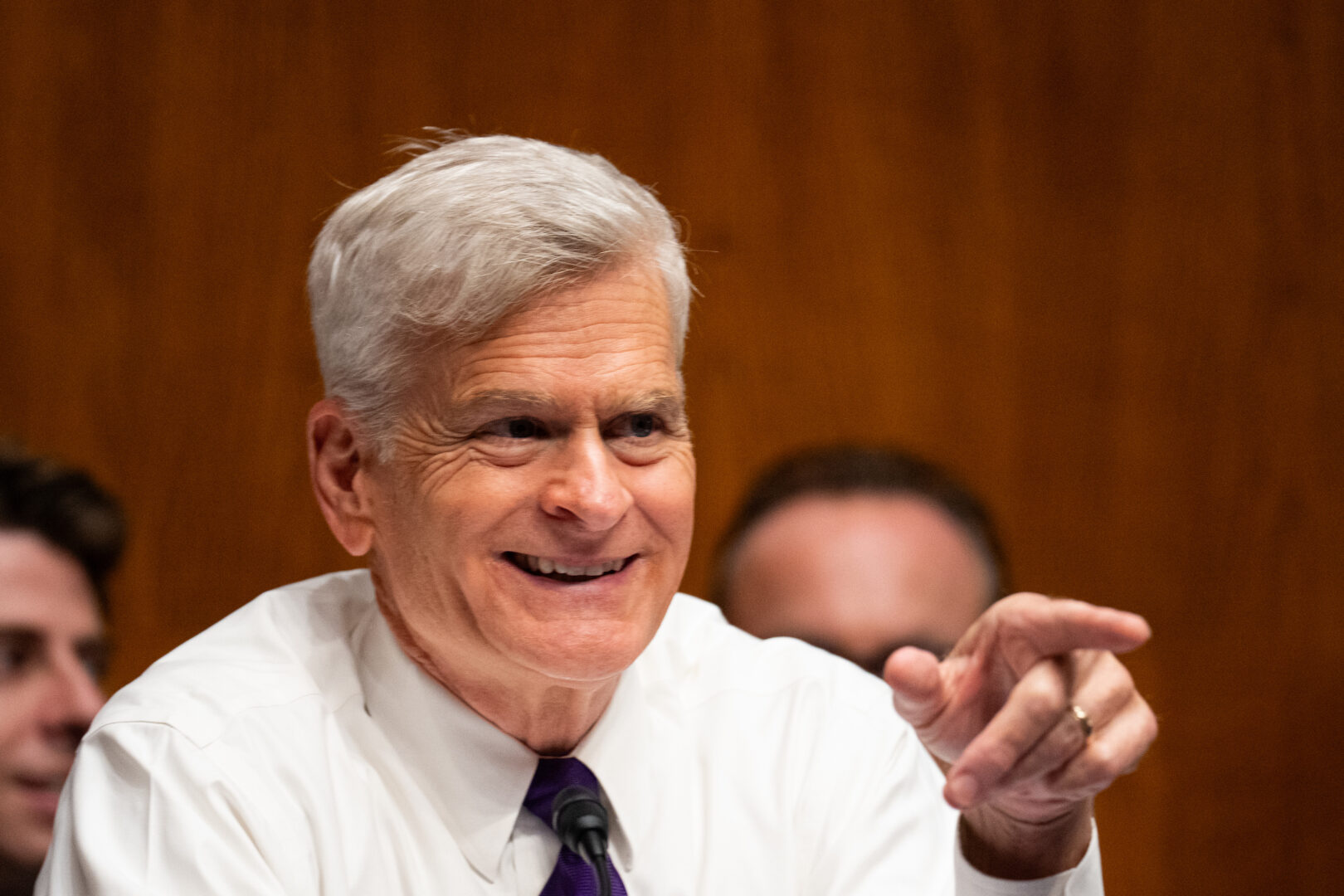Sen. Bill Cassidy, R-La., chairs a Senate Health, Education, Labor, and Pensions Committee hearing in June. 