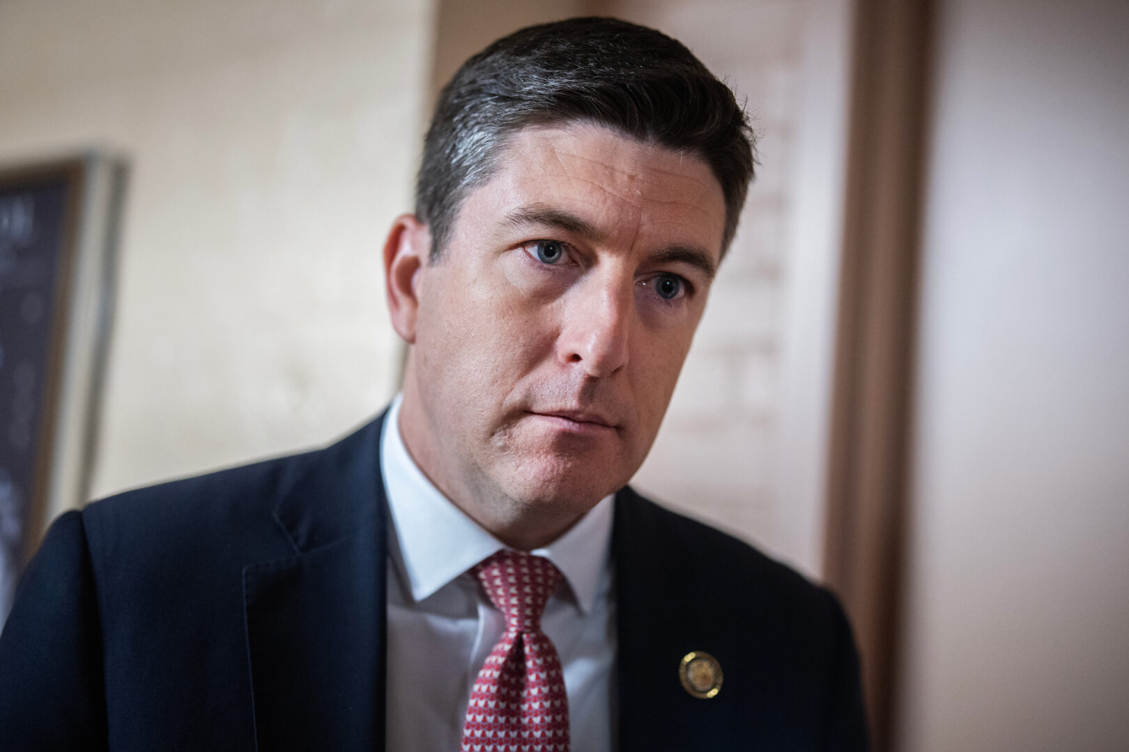 Rep. Bryan Steil finds himself at the center of talks to keep the government open.