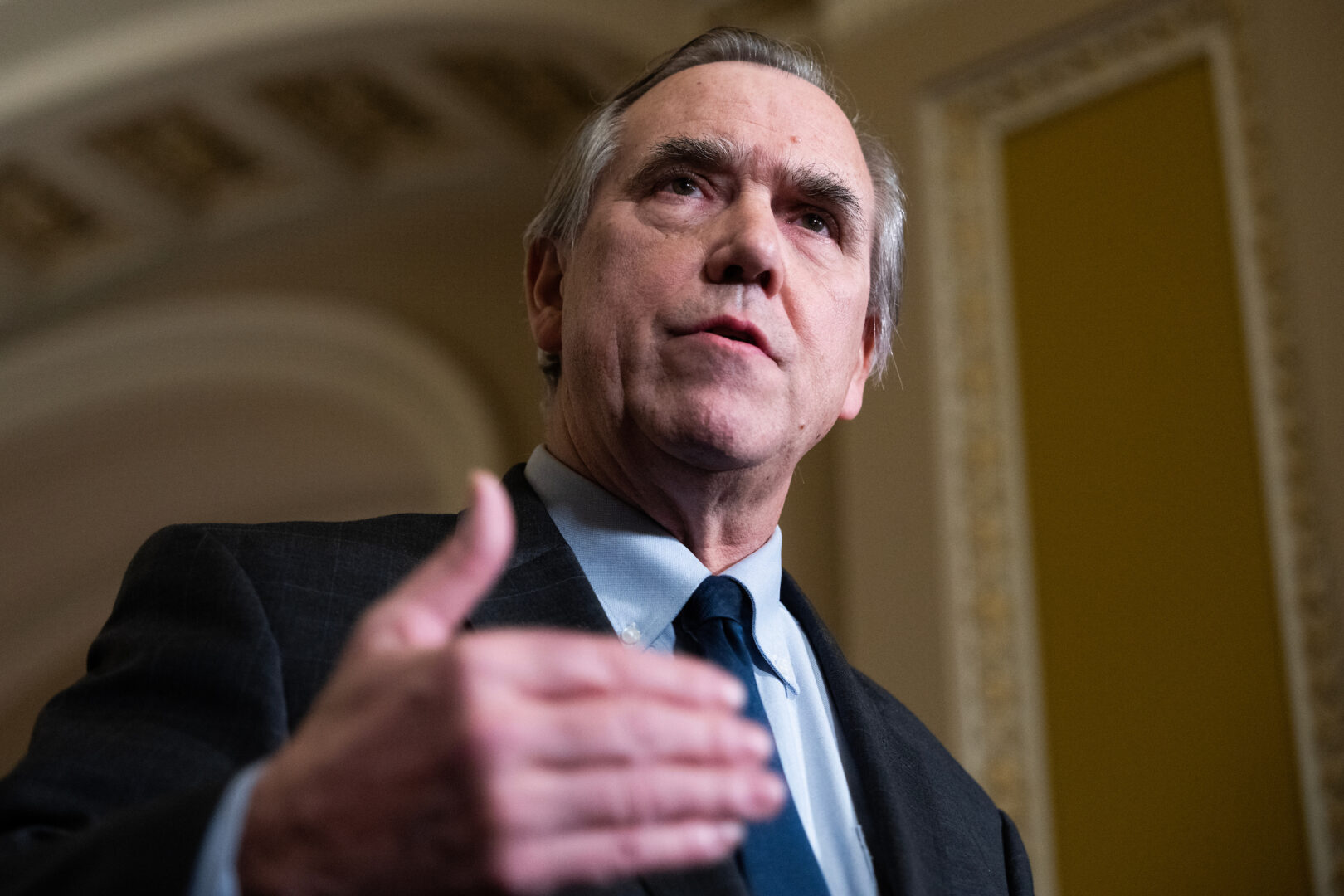 Sen. Jeff Merkley, D-Ore., pulled an all-nighter on the Senate floor to protest Trump administration policies.
