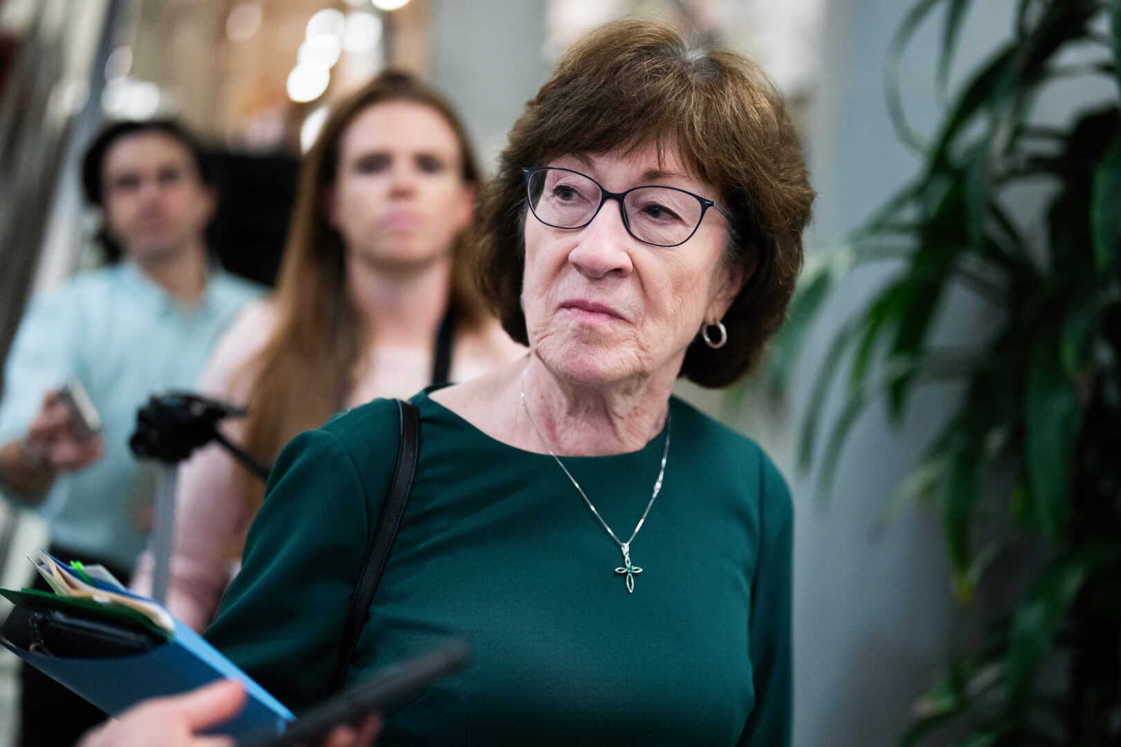 Senate Appropriations Chair Susan Collins, R-Maine, says 'backup' legislation couldn't hurt.  (Tom Williams/CQ Roll Call file photo)