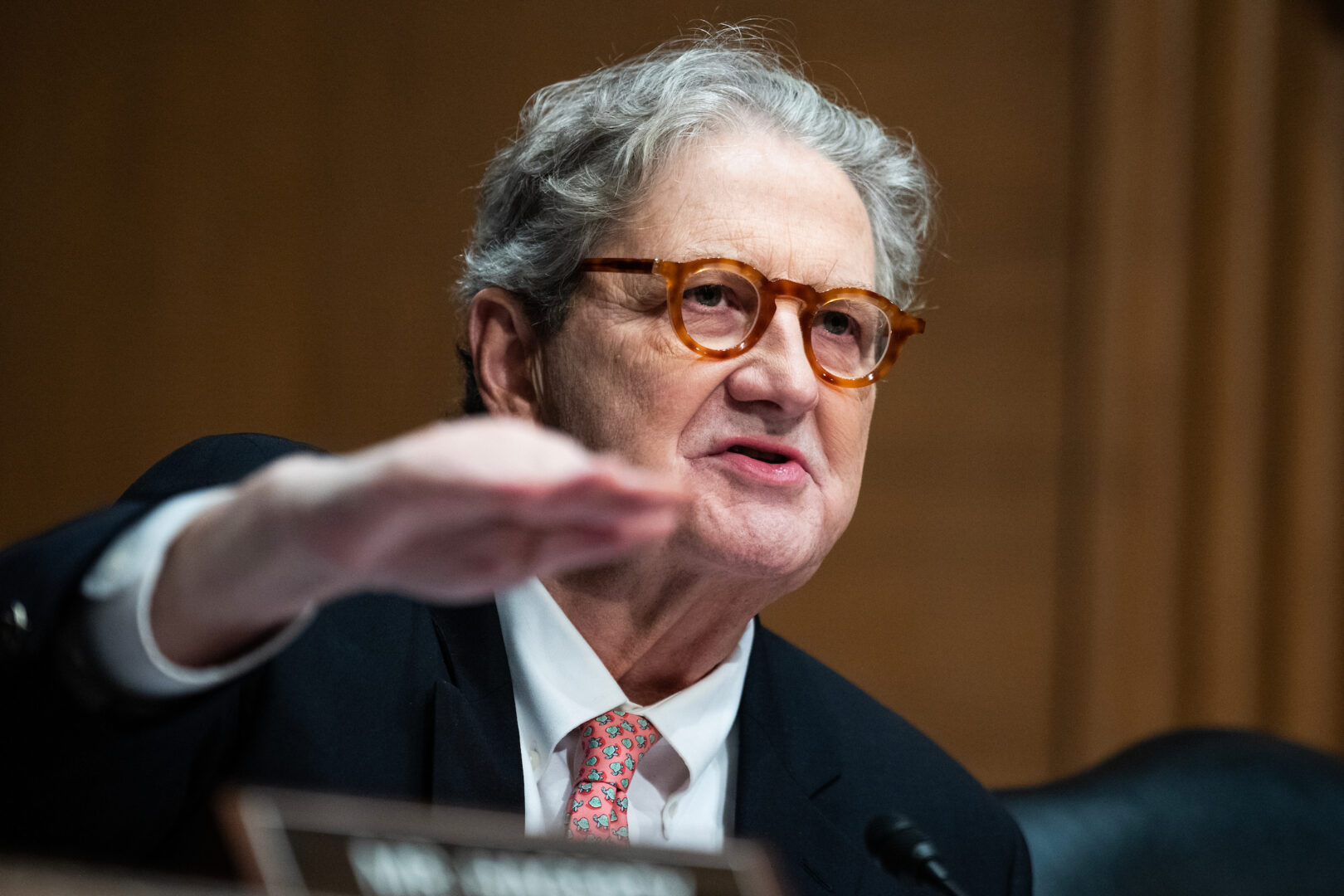 Sen. John Kennedy, R-La., is pushing for a smaller-sized Energy-Water bill. (Tom Williams/CQ Roll Call file photo)