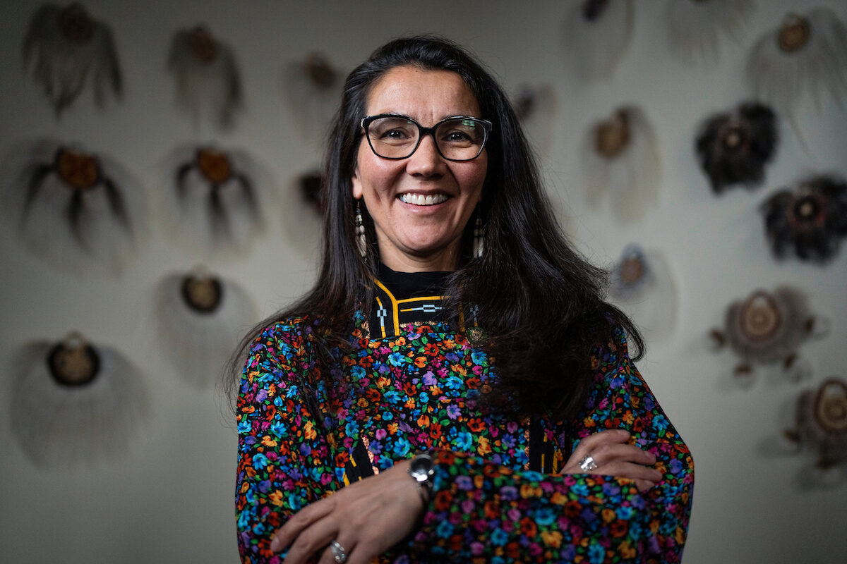 The decision by Alaska Democrat Mary Peltola, pictured here shortly after being sworn in to her first full term as a member of the House in February 2023, puts into play a Senate seat in a state where Democrats aren’t typically competitive.