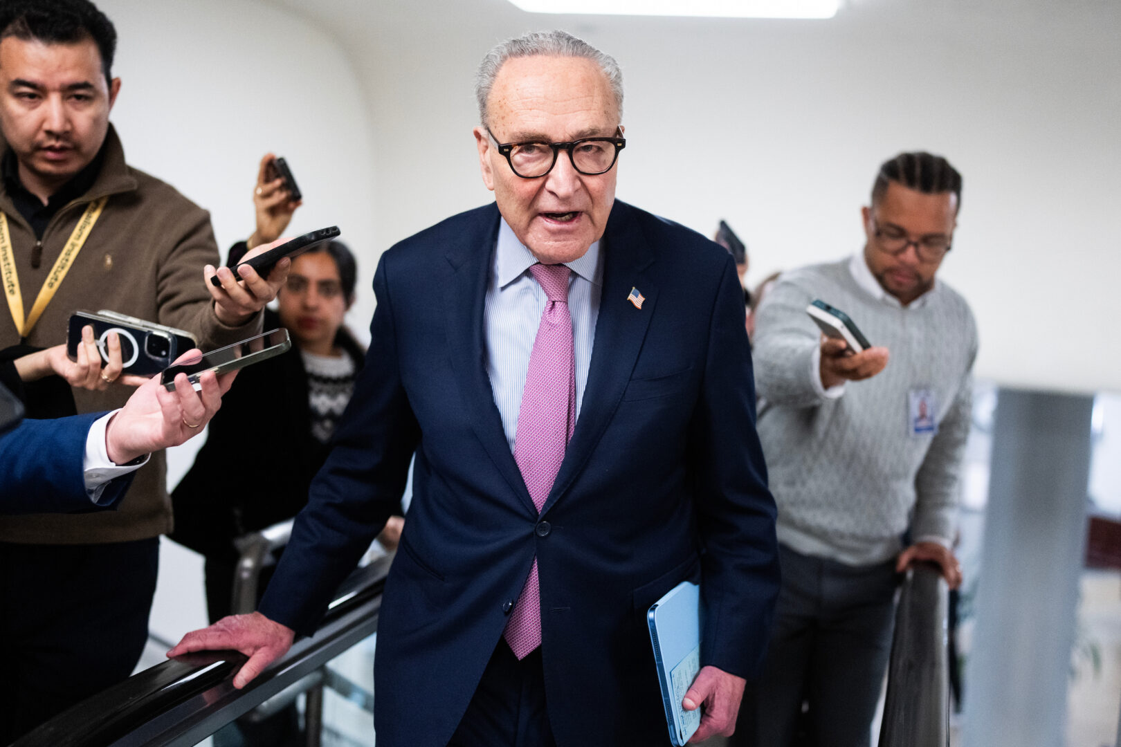 Senate Minority Leader Charles E. Schumer, D-N.Y., is among those calling the Trump administration's military action in Venezuela "reckless."