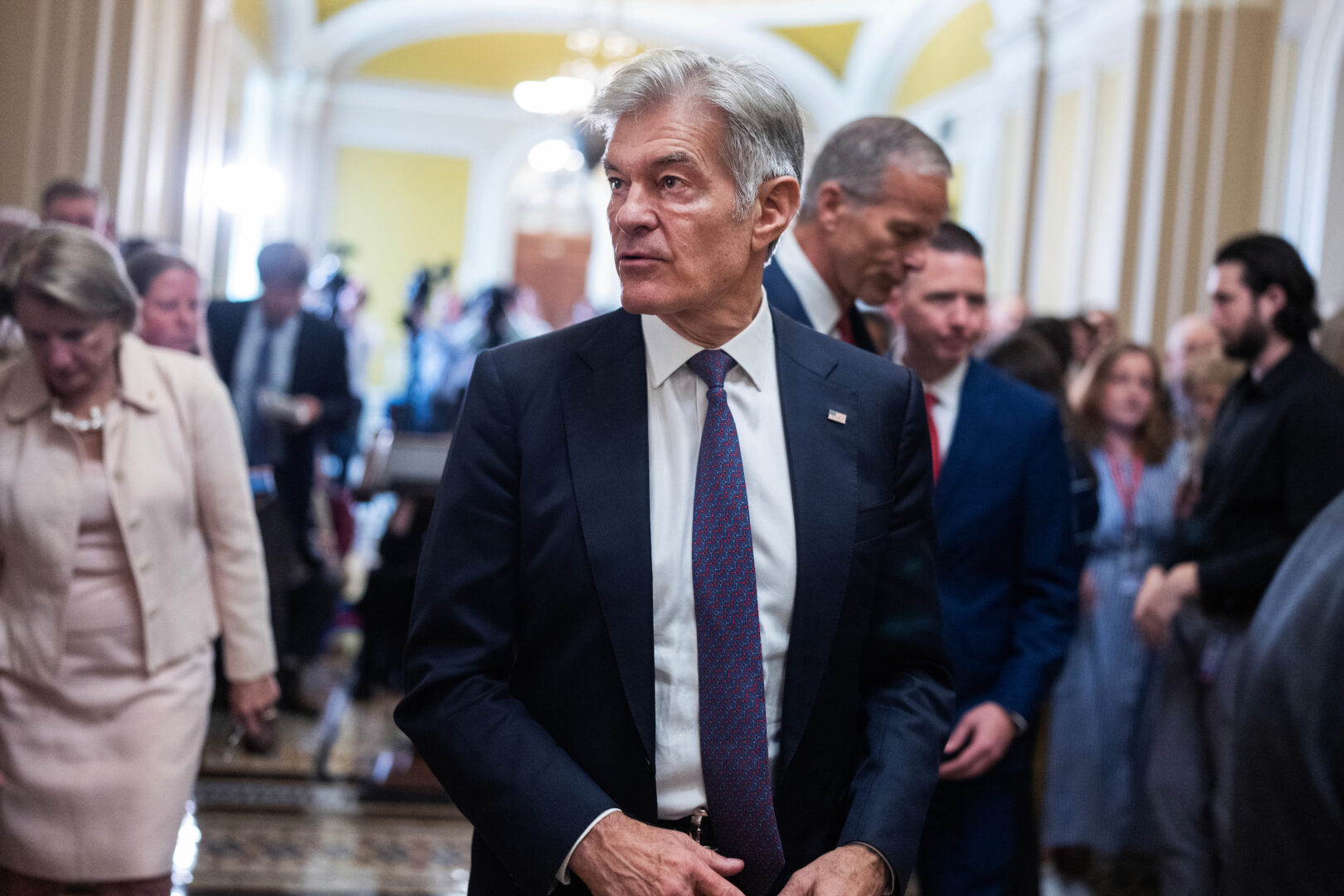 Mehmet Oz, administrator of the Centers for Medicare and Medicaid Services, is pictured in the Capitol last June.