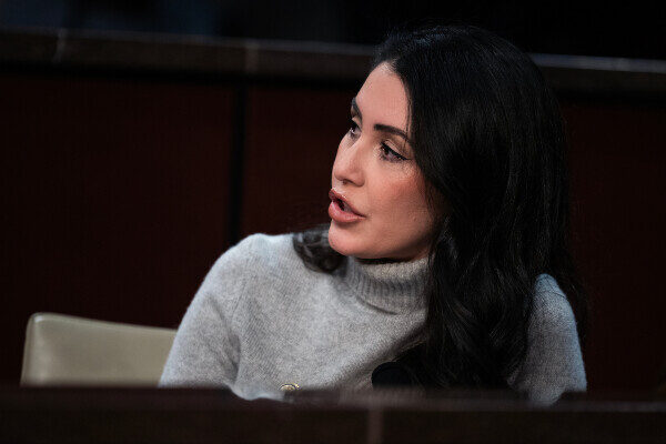Rep. Anna Paulina Luna, R-Fla. is pushing for voter ID legislation as the price for her vote on a spending package. (Tom Williams/CQ Roll Call)