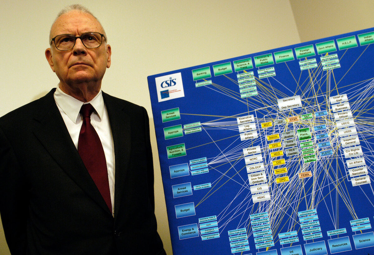 In his role as vice chair of the 9/11 Commission, former Rep. Lee H. Hamilton was an advocate for streamlining oversight of national security.