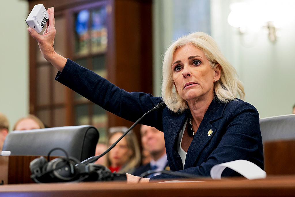 National Transportation Safety Board Chairwoman Jennifer Homendy testifies before the Senate Commerce Committee on Thursday.