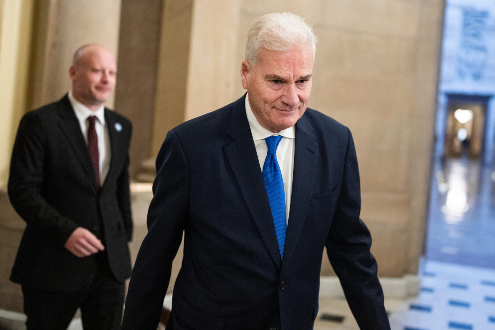 House Majority Whip Tom Emmer, R-Minn., is seen in the Capitol on Friday. 