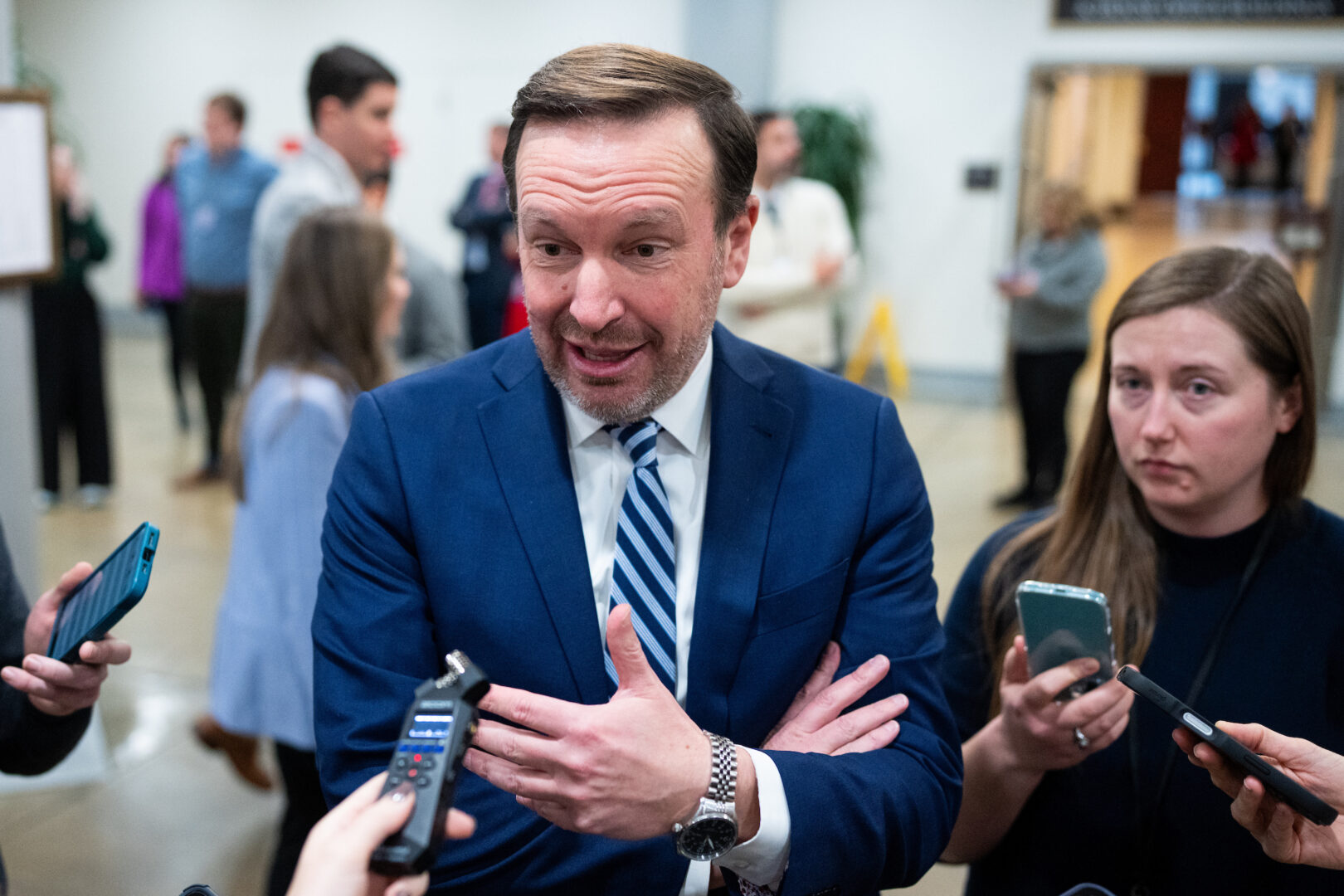 Sen. Christopher S. Murphy, D-Conn., said the funding standoff won't end with new Homeland Security chief.(Bill Clark/CQ Roll Call file photo)