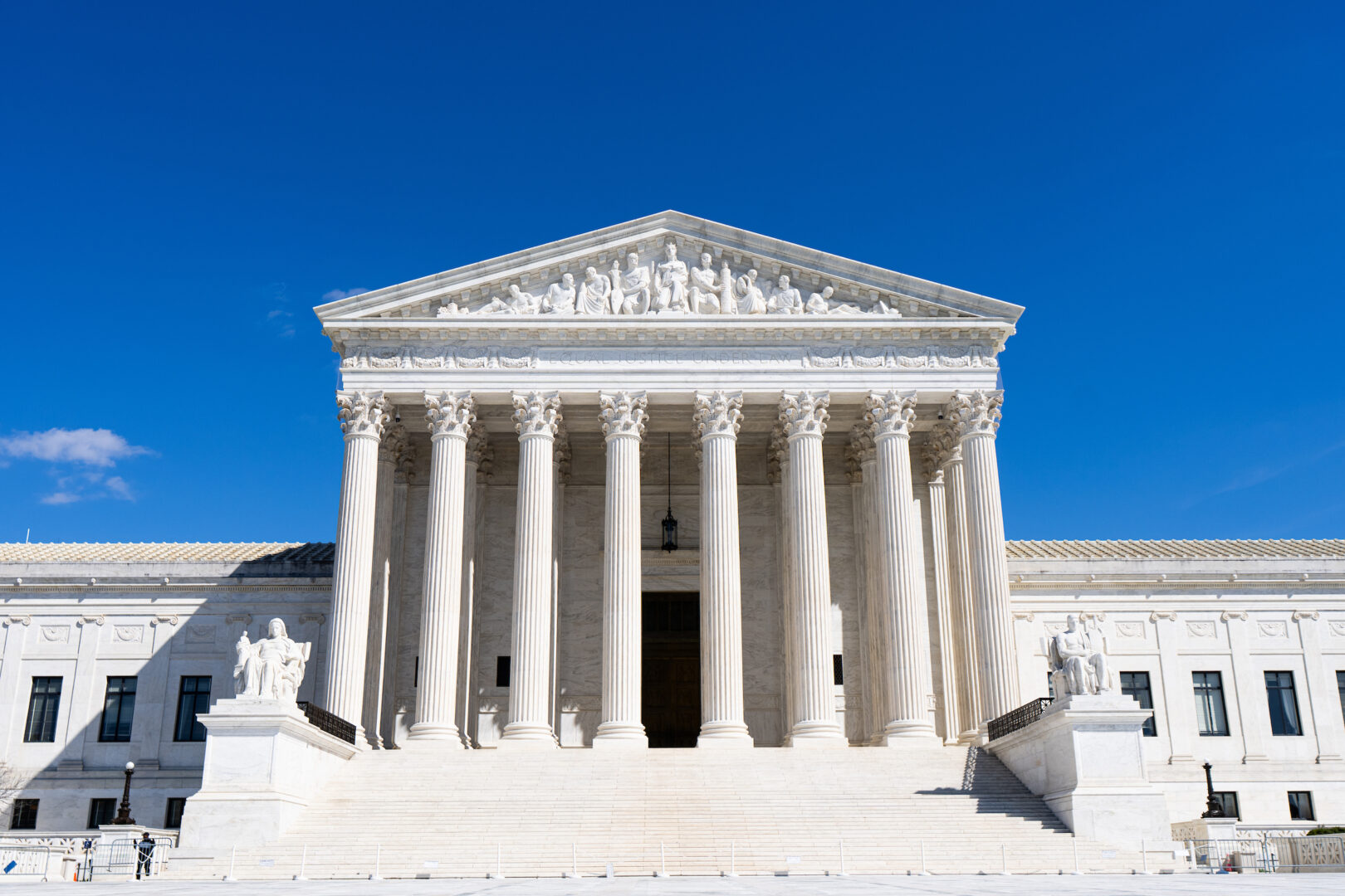 The Supreme Court building. 