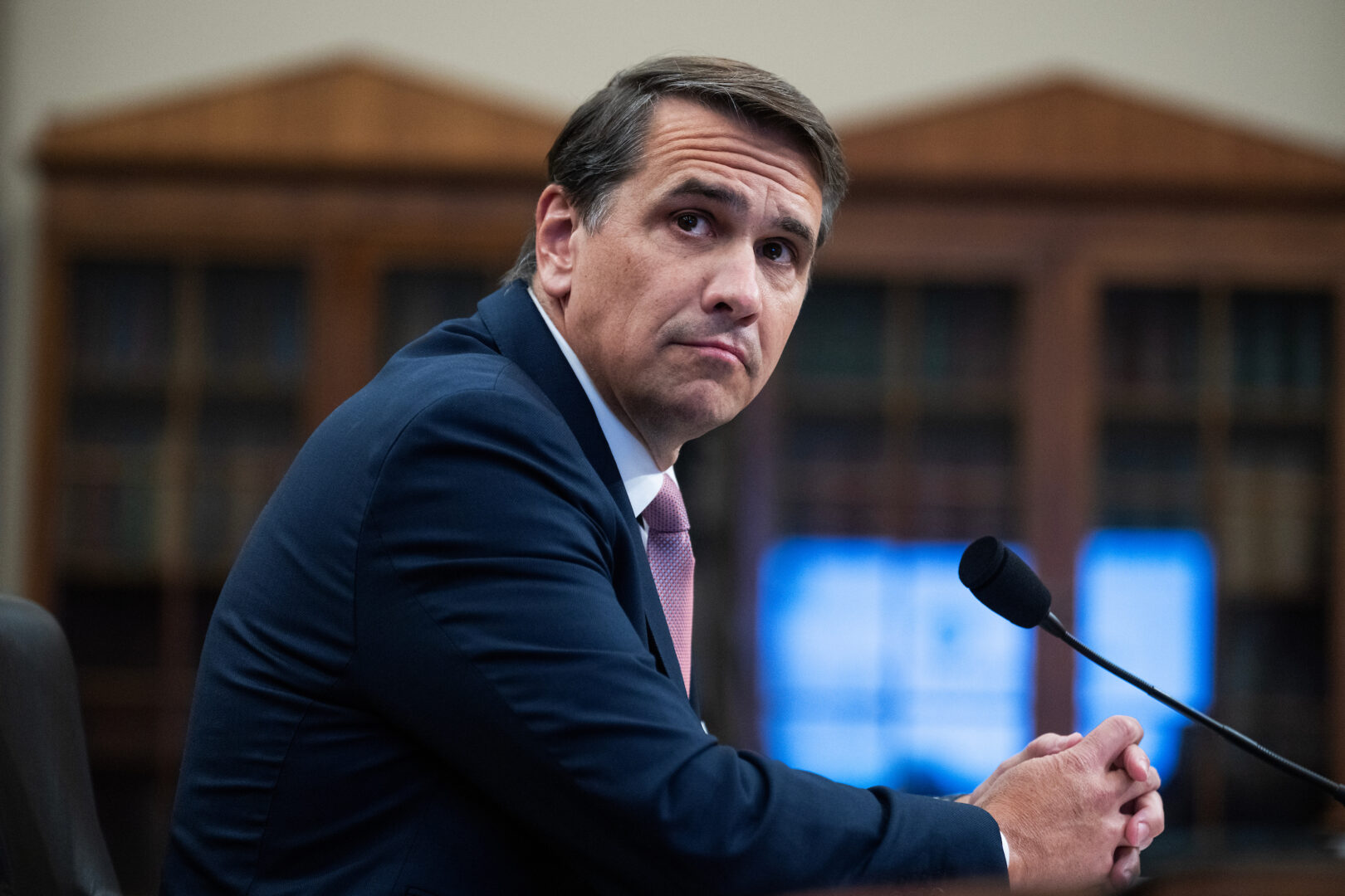 Acting Attorney General Todd Blanche faces his Senate Judiciary Committee confirmation hearing Wednesday. 