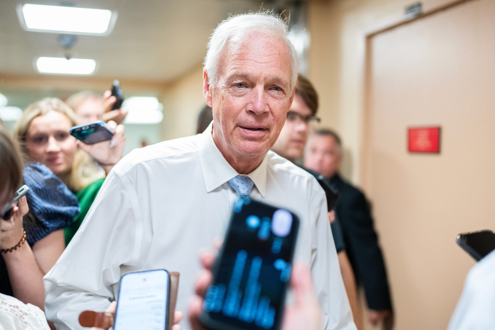 Senate Budget Chairman Ron Johnson, R-Wis., conceded he lacked the votes to take up a budget resolution on the floor before the August recess.