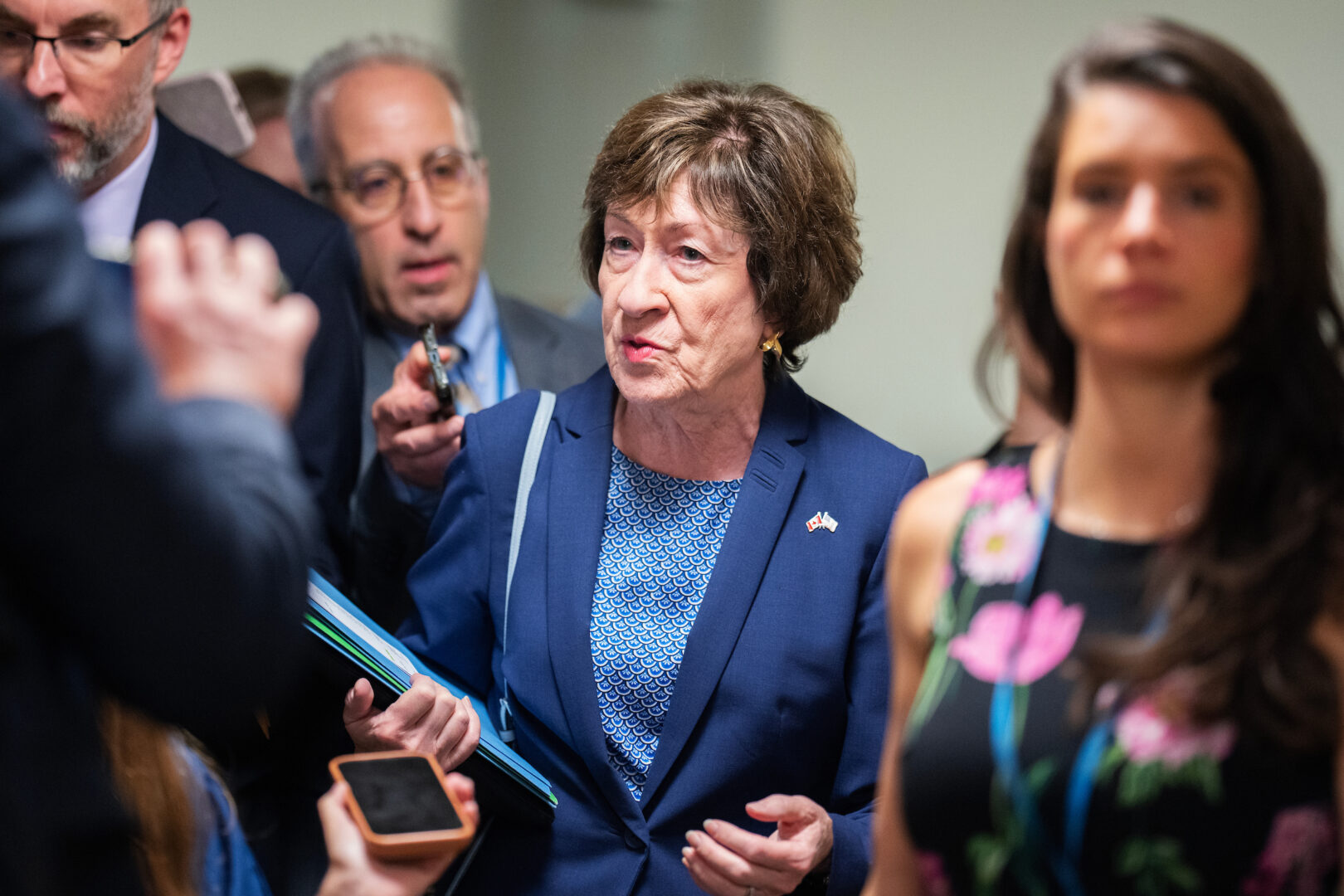 "I will work with my colleagues to address these illegal actions," Senate Appropriations Chair Susan Collins, R-Maine, said in a statement. (Tom Williams/CQ Roll Call file photo)