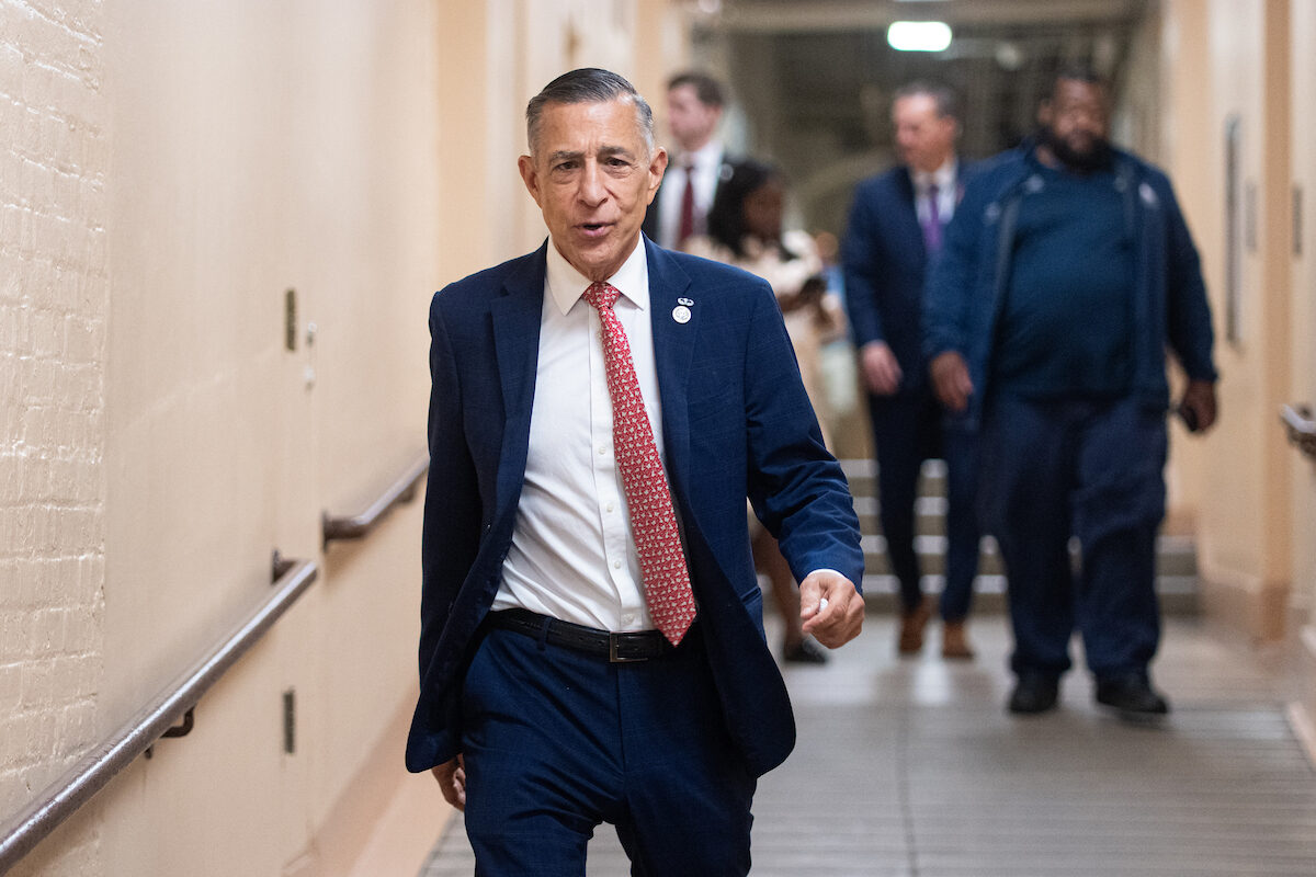Retiring California Rep. Darrell Issa, here at the Capitol in April, is leaving behind a redrawn seat that Democrats are favored to flip in November. (Bill Clark/CQ Roll Call)